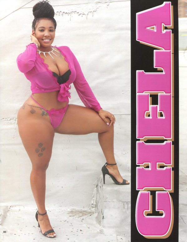 WLS Honey " Chela in Straight Stuntin Magazine #47" .